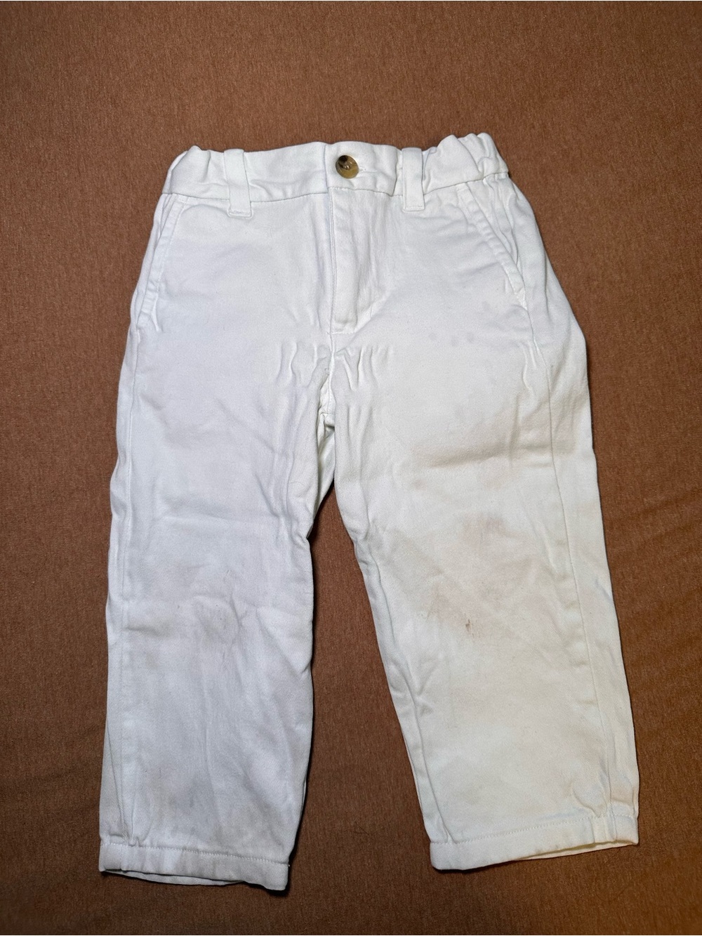 Janie and Jack Cream Dress Pants for Kids